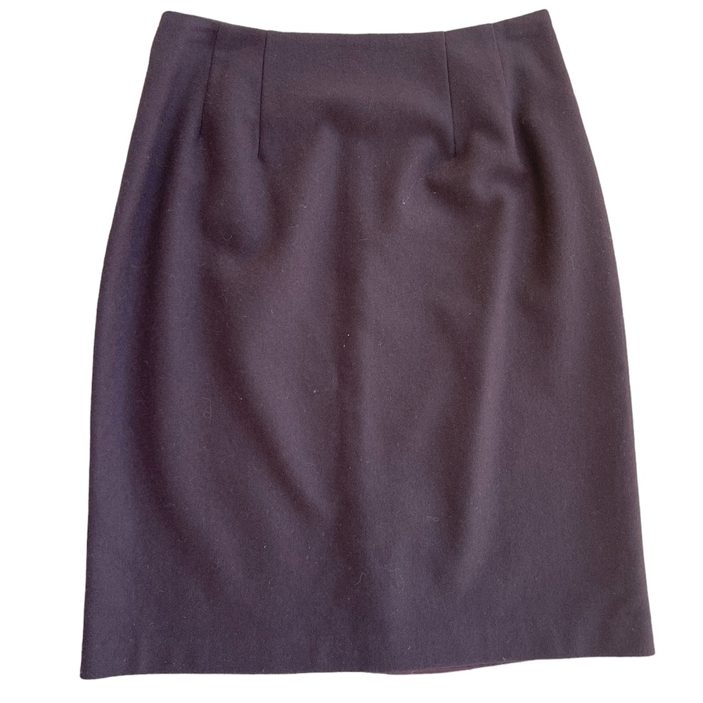 J. G. Hook wool pencil skirt knee length
